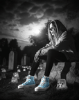 Bride – Monster Flesh – Women's High Top Sneaks