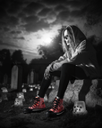 Horny – Monster Flesh – Women's High Top Sneaks
