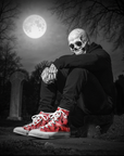 Horny – Monster Flesh – Men's High Top Sneaks
