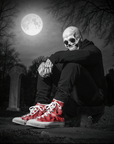 Horny – Monster Flesh – Men's High Top Sneaks