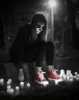 Horny – Monster Flesh – Women's High Top Sneaks