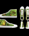 Zombie – Monster Flesh – Women's High Top Sneaks