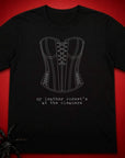 Leather Corset T-Shirt