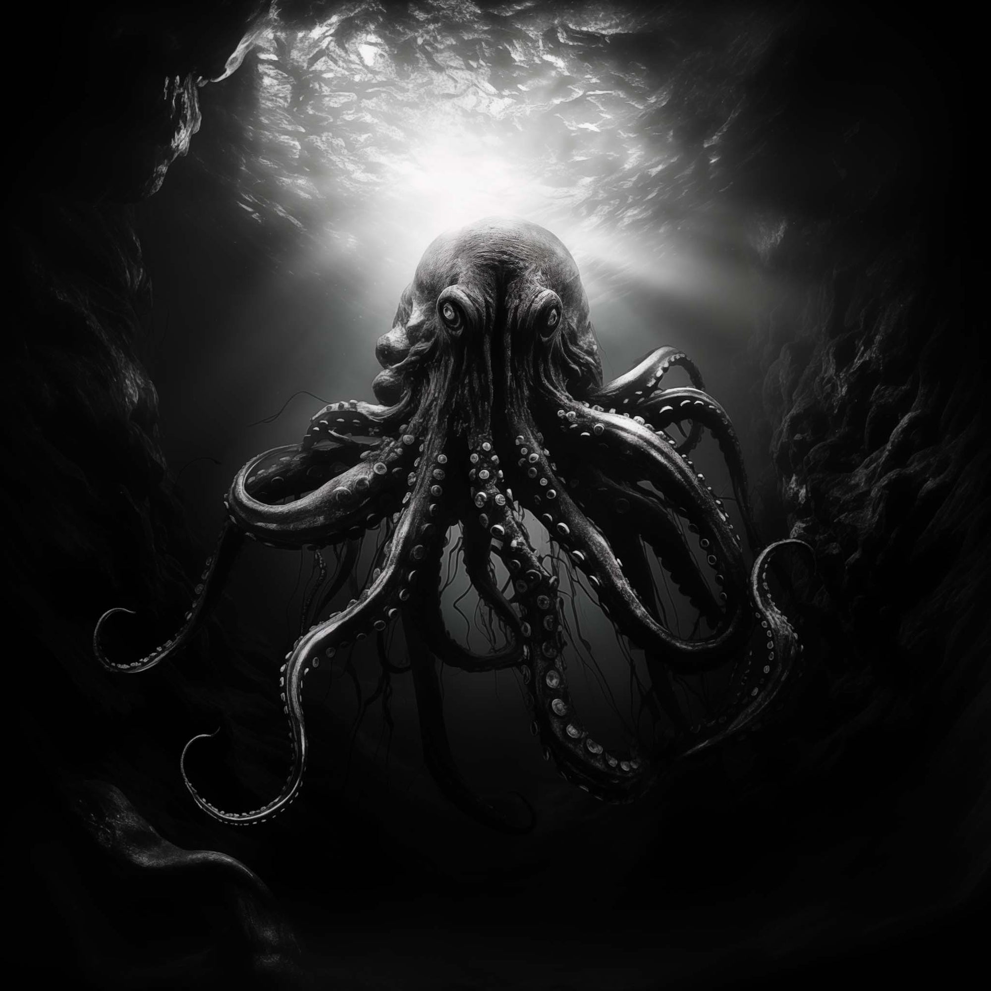 A Kraken creature scowls at us from the dark depths of the ocean. Monster Flesh Kraken Tought Phone Case – these suckers ain't for suckers.
