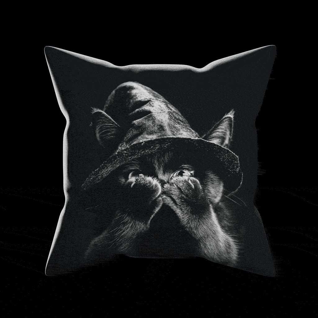 Cat – Peekaboo Pillow