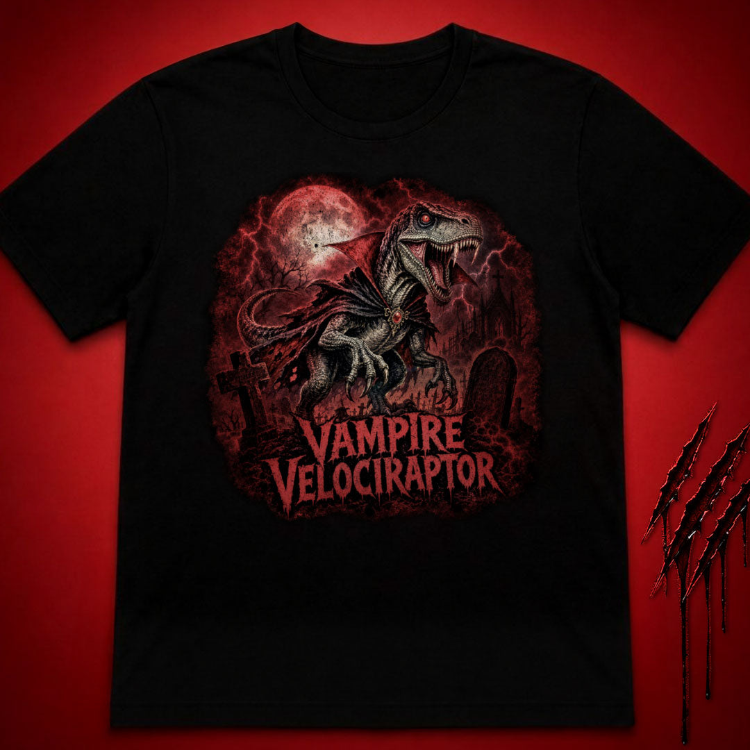 Vampire Velociraptor T-Shirt
