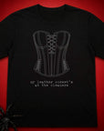 Leather Corset T-Shirt