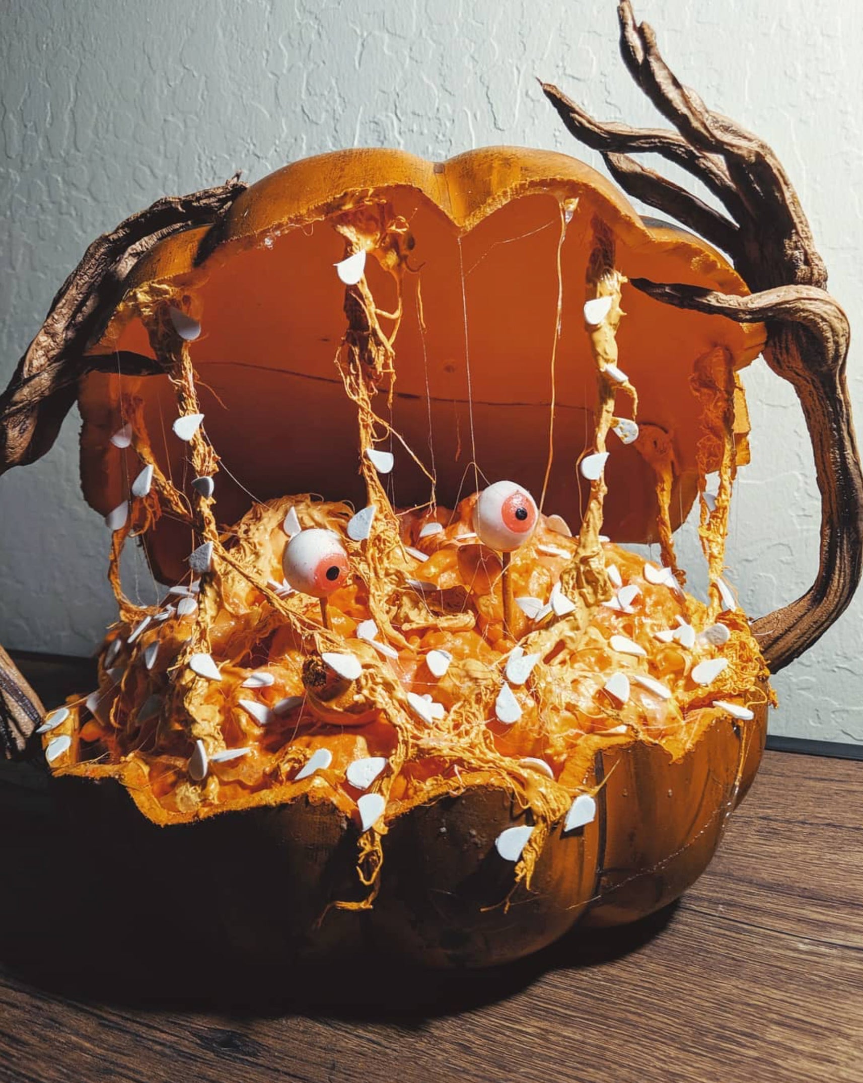 Muahaha – Pumpkin Guts.  Bespoke Halloween products for hearth and home!